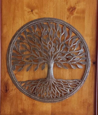 Handmade Tree of Life Metal Wall Art