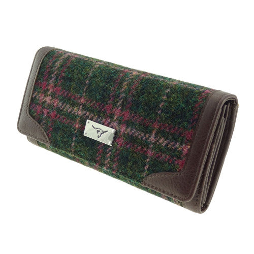 Harris Tweed Long Wallet - Various Plaids