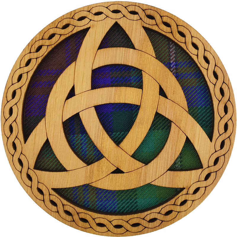 Celtic Trinity Knot Round Coaster