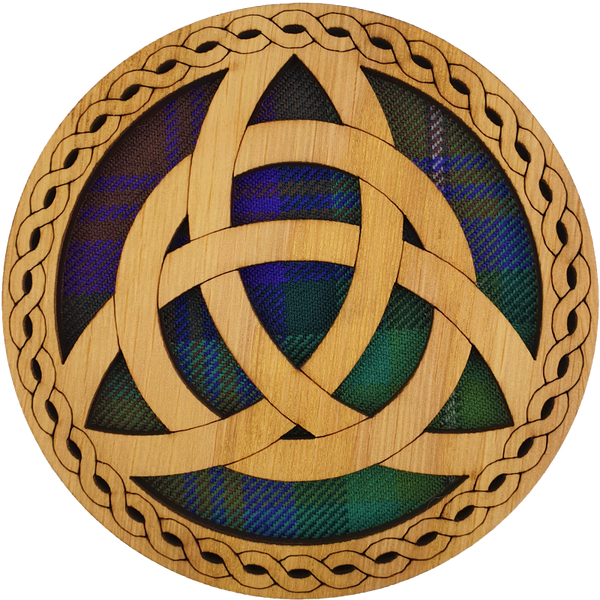 Celtic Trinity Knot Round Coaster