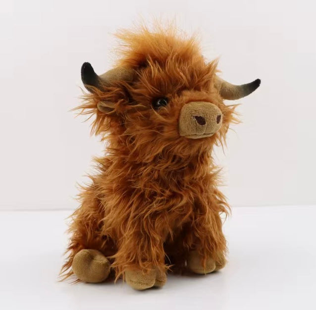 Scottish Highland Cow Stuffed Animal