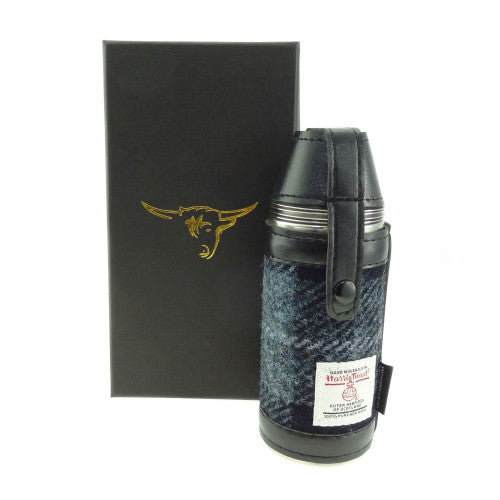 Harris Tweed Outdoor 8oz Flask With 4 Cups - Various Plaids